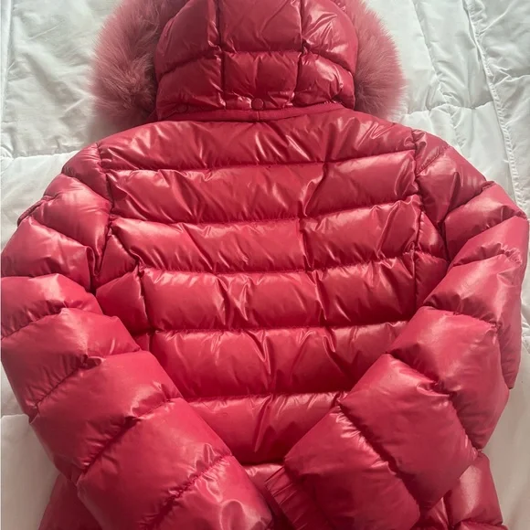 Moncler Jacket with Fur Trim - Picture 14 of 15